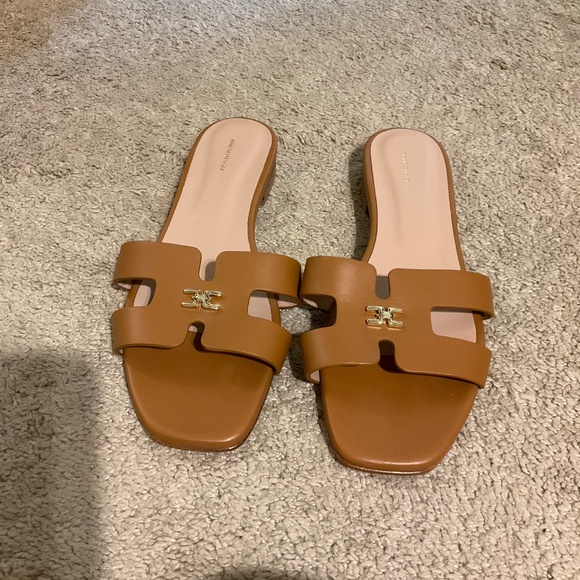 BRUNO MAGLI Fina Slide Sandal In Cognac - Picture 3 of 5